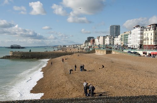 Brighton beach