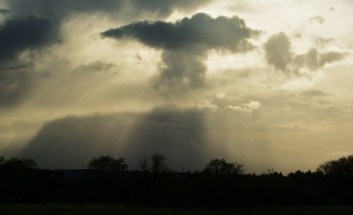 Sunset Over Cossington Meadow Nature Reserve