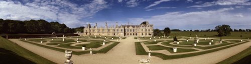 Panoramic view of Kirby Hall