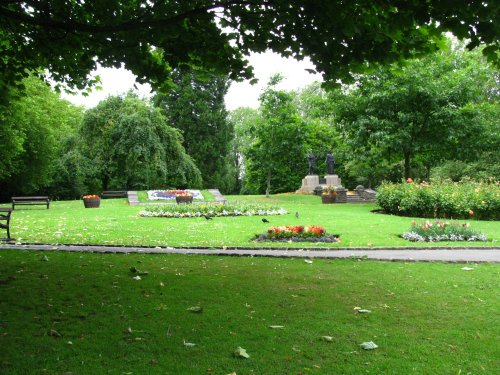 Park in the Rain