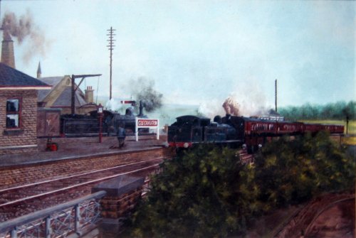 Cleckheaton Station in L&Y Days