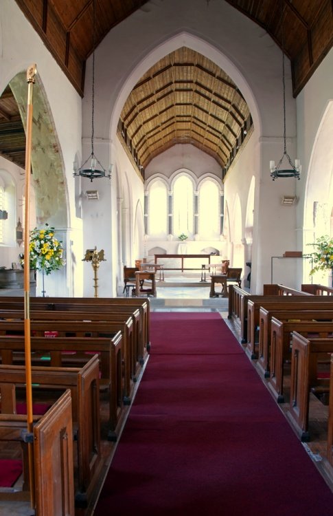 Inside All Saints, Ulcombe