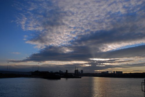 Dusk over the River Wear