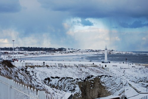 Snow at the Prom