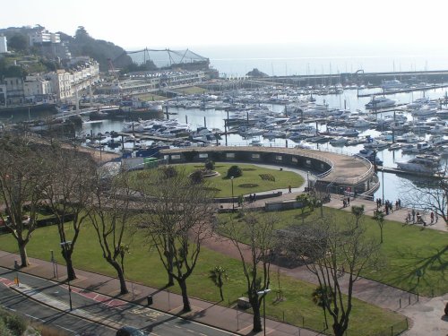 View from rock walk Torquay