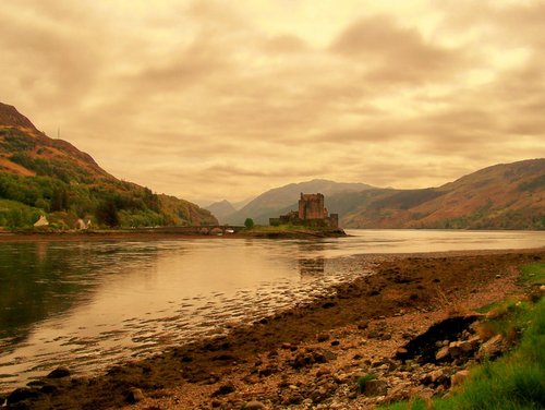 Golden Hour At Eilean Donan Castle