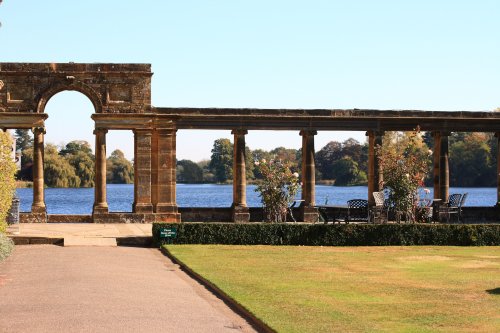 Grounds with a view at Hever Castle