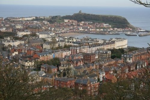 Olivers Mount looking out across Scarborough