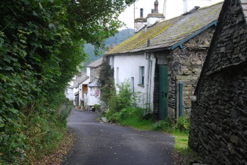 Vicarage Lane. Hawkshead