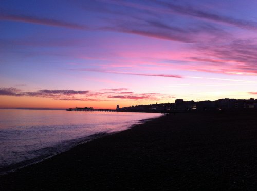 Hastings sunset