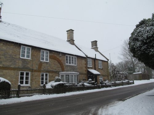 Podington Winter scene