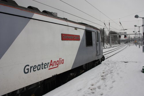 At Norwich Station