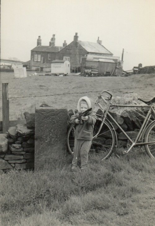 Hill Top Cottages, Delph 1960's.