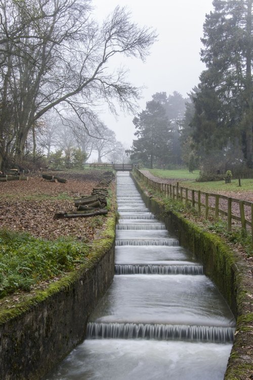 Sywell Weir from the bottom by the bend