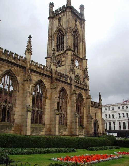 St Luke's 'bombed out church' Liverpool