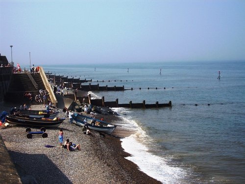 Sheringham beach