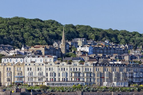 Weston Super Mare as viewed from PS Waverley