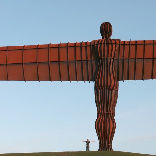 Angel of the North in Gateshead