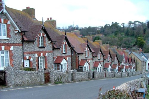 Terrace houses in Beer