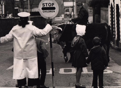 Jean Moore (Lollipop lady) Bull, and John Moore.