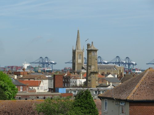 Overlooking Harwich