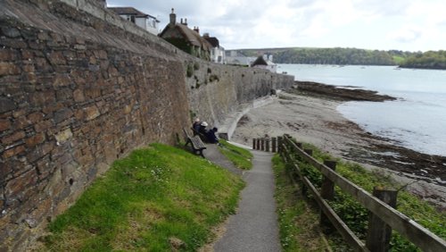 A sunny day at St Mawes, Cornwall