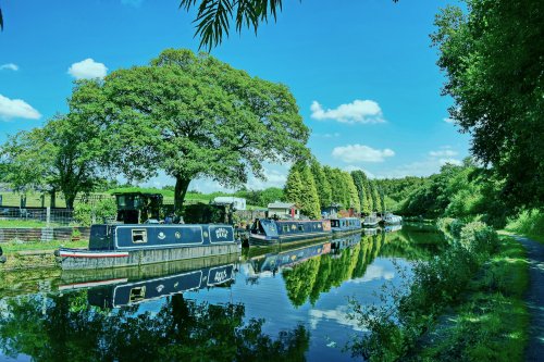 Leeds-Liverpool canal in Wigan