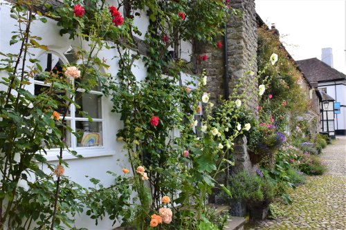 Cottages at Much Wenlock.