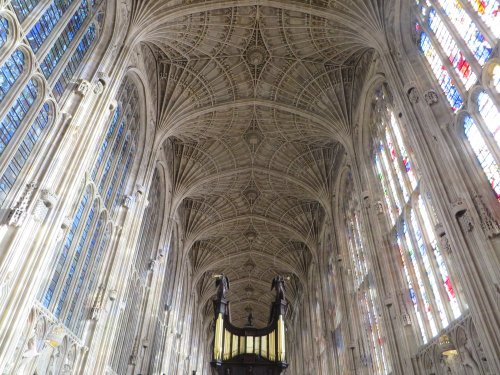 Interior, Kings College Chapel Cambridge