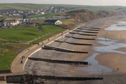 St Bees as seen from clifftops