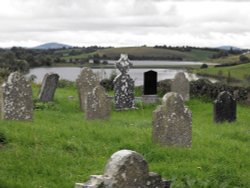 Drumlane Abbey cemetery