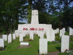 Churchyard of the St. Nicholas Parish Church in Brockenhurst