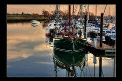 Sunrise over Fareham Creek