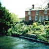 River Itchen in Winchester, Hampshire