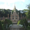 Front view building and garden area. Holgate hospital alms houses.