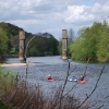 Canoes by Dowles Bridge