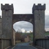 Ancient bridge on the way to Middleham Castle