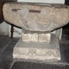 Mediaeval font Llansteffan