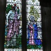 Extremely well detailed stained glass window in Llansteffan Church