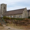 Front of Pakefield Church taken from the beach
