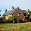 Thatched house near the former St. Peters Church.