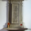 War Memorial in the Church