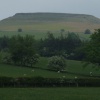 View of Crickhowell, the Table Mountain