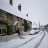 Podington Snow scene