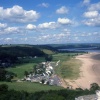 Llansteffan Green from Llansteffan Castle