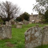 Bampton, the churchyard