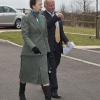 HRH Princess Anne visiting Godmersham, Kent.