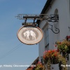 The Fleece Inn Sign, Hillesley, Gloucestershire 2014