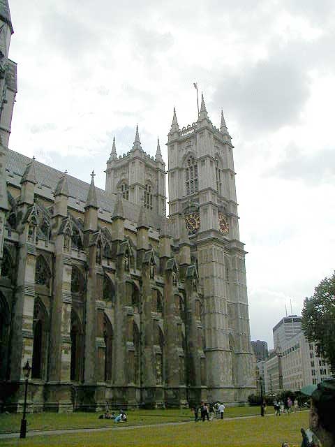 A picture of Westminster Abbey