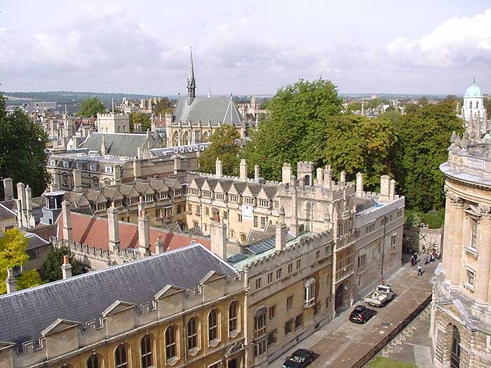 Oxford college buildings